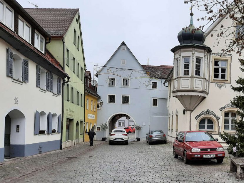 Durchfahrt Egloffsteiner Tor in Gräfenberg