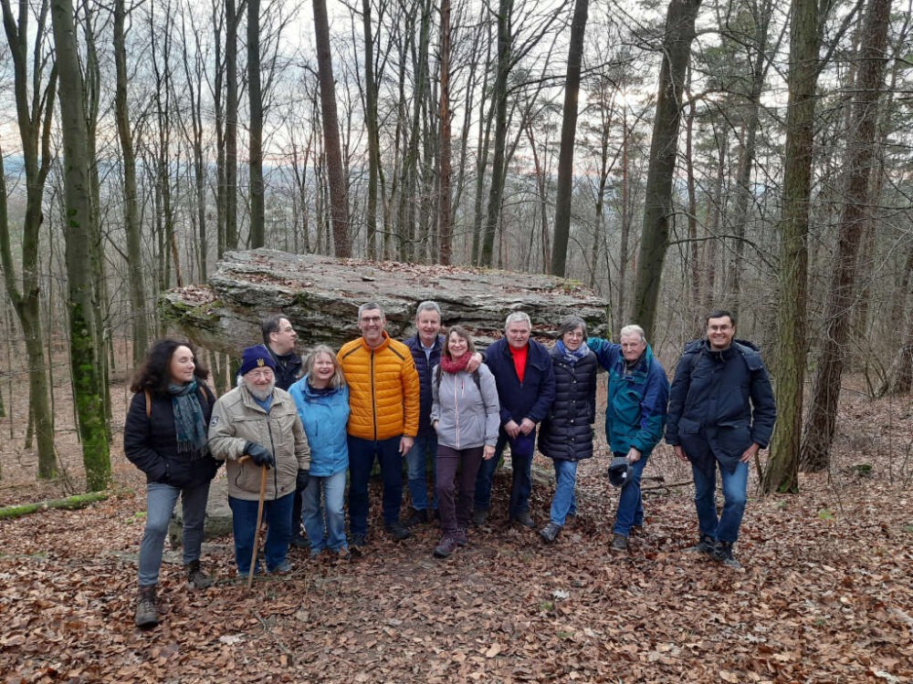 Gruppenfoto SPD Winterwanderung