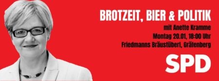 Brotzeit Bier Politik Anette Kramme
