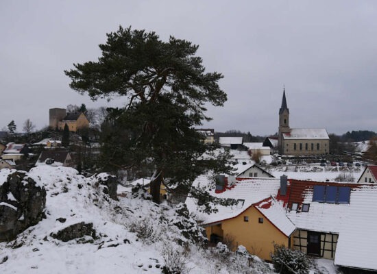 Thuisbrunn im Winter