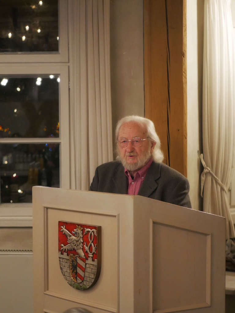 Manfred Schwab bedankt sich